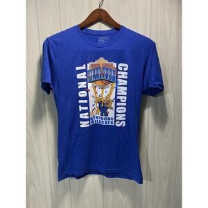 1998 UK Kentucky Wildcats Blue National Championship T-Shirt. Size Medium